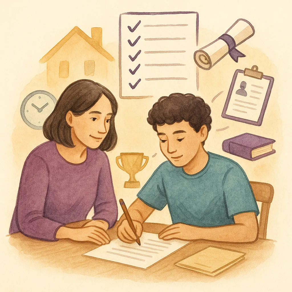 Illustration for How Homeschooled Students Can Prepare for College Admissions