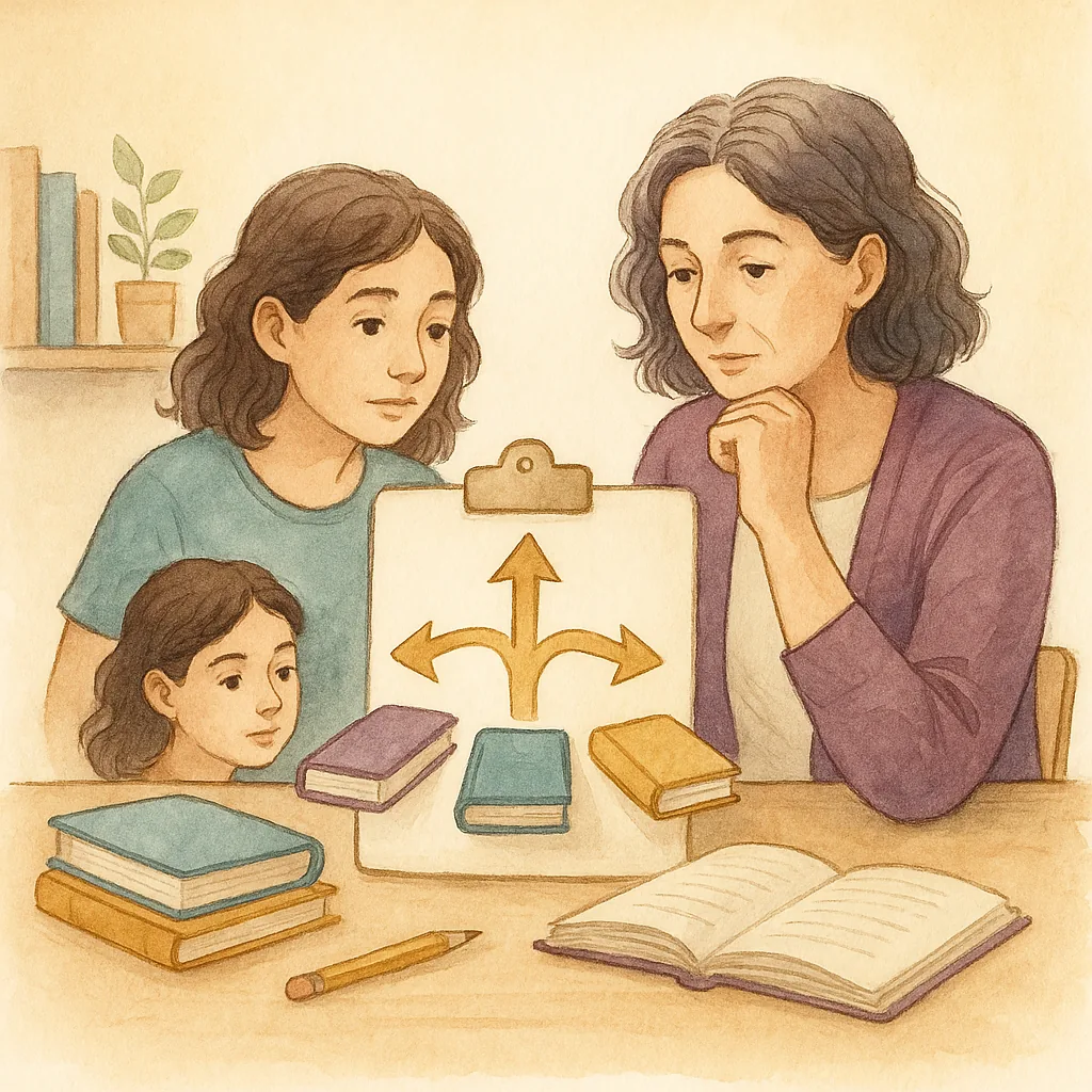 Illustration for SAT vs. ACT vs. CLT: A Parent’s Decision Framework