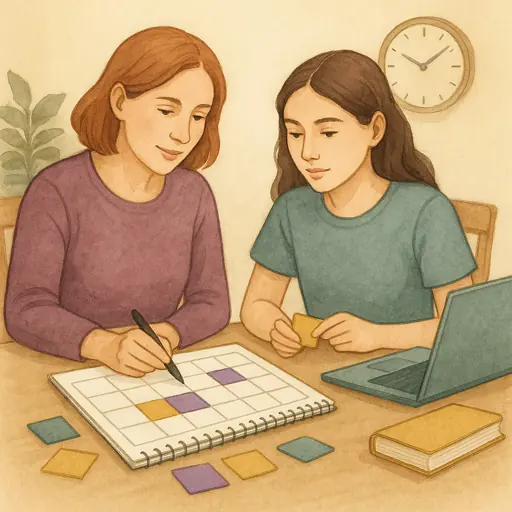 Illustration for An 8-Week SAT Support Plan for Parents