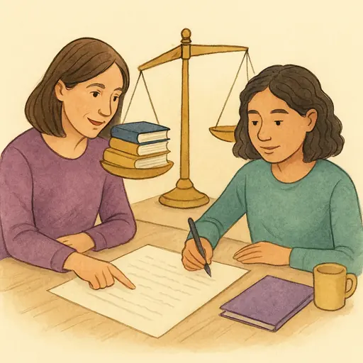 Illustration for How to Build a Balanced College List With Your Teen