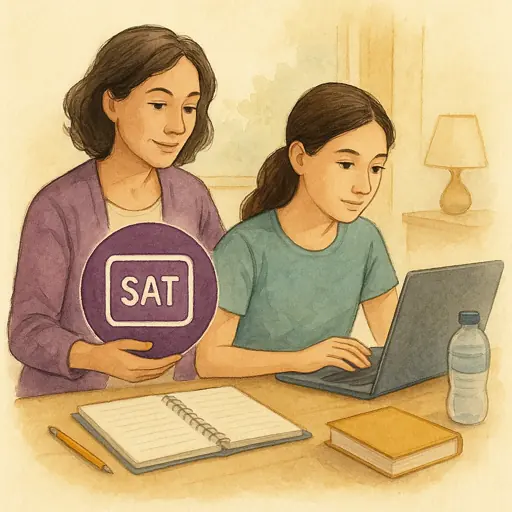 Illustration for The Digital SAT: A Parent’s Practical Guide
