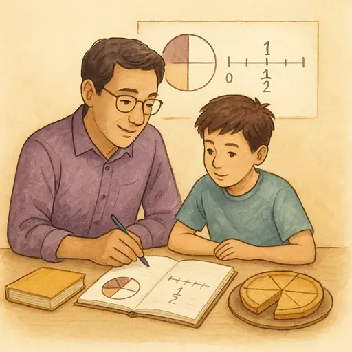 Illustration for Fractions for Parents Who Have Forgotten Fractions