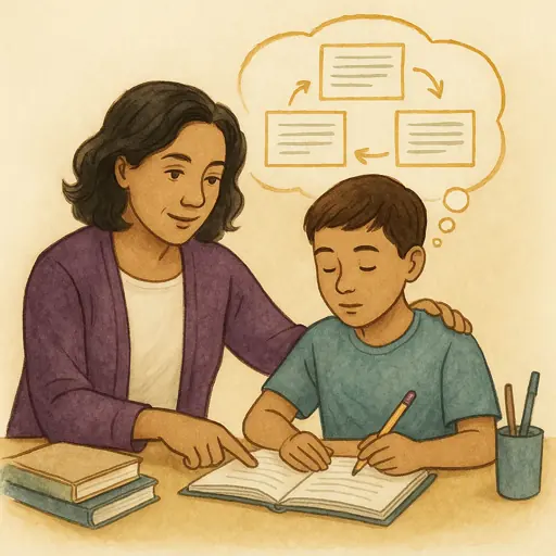 Illustration for A Parent’s Guide to Retrieval Practice and Spaced Review